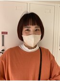 個性派ショートボブ