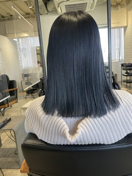 ジュール 新宿三丁目(Joule) ミディアムヘア/ショコラベージュ/ボブルフ/新宿