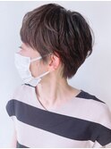 【morio 原宿】ふんわりベリーショート　ワンカールパーマ　宮本
