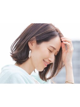 【阪神甲子園駅5分★】口コミでも好評◎BIGOUDI salonでファーストグレイ艶出しカラーを♪