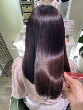 アルル 銀座(alulu) 髪質改善ベリーピンク