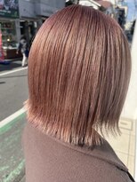 イマジン 川越(IMAGINE)&nbsp;20代３０代透明感抜群！可愛いケアブリーチカラーピンクベージュ