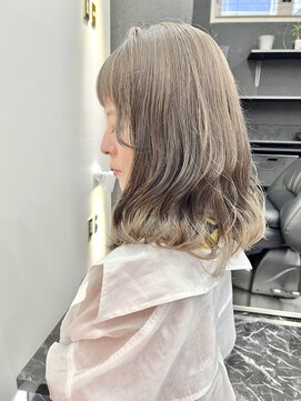 チュダック(ChuDuck) 【◎甘くてカワイイ◎】大人愛され《グレージュ》ケアブリーチ