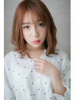 カバーヘア ブリス 志木南口駅前店(COVER HAIR bliss)&nbsp;□アンニュイ外ハネ切りっぱなしくびれヘア116志木10代20代30代