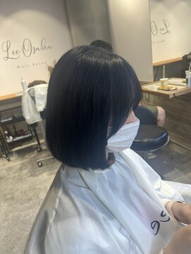 リーオオサカ(Lee Osaka) ブルーブラック×東芽生