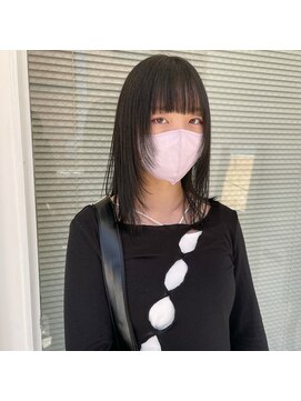 ミント(mint) ミニマムウルフ/顔周りレイヤー/ウルフカット/ブルージュ