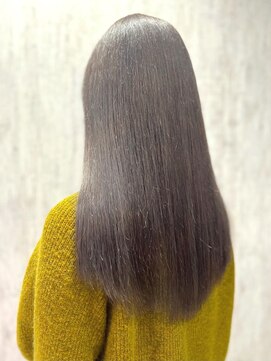 テトテ 門戸厄神店(tetote) 【tetote村山のサロンスタイル】グレージュ / ストレート