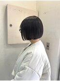 丸みボブ　ボブカット　似合わせカット
