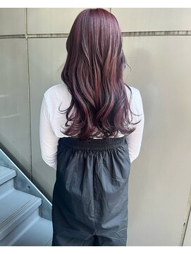 バズ ビー(BUZZ Bee) 梅田　ケアブリーチ×ピンクカラー　asa