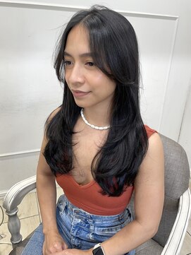 シーン(seen) 【くびれレイヤーカット】ハッシュカット