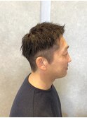【夏おすすめ！】刈り上げ高めアップバングスタイル