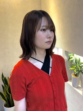 シュガー バイ エクラート 立川南口店(SUGAR by ECLART) 【立川】ミディアムボブ×縮毛矯正【髪質改善】