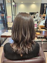 アットウィルヘアー(at will hair) アッシュブラウン・エアリーミディ