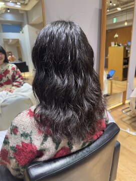 ジェノ(JENO by apish) なみまきパーマ/ミディアム/ウェーブヘア/ゆるめパーマ