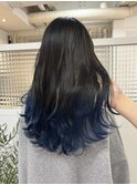 ブルーグラデーション