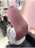 春っぽくすみピンク！