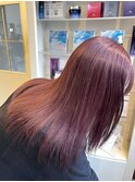 白髪ぼかし ピンク シルバー グレージュ ◎Aina