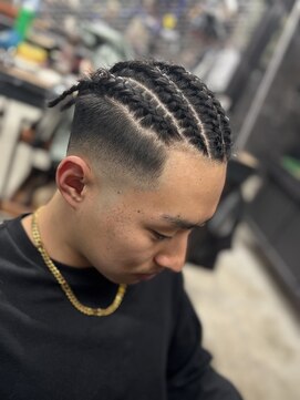 スリーセント 栄(3/cent) コーンロウ