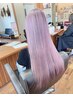 1回ブリーチ＋カラー＋ケアトリートメント　￥15500→￥15000