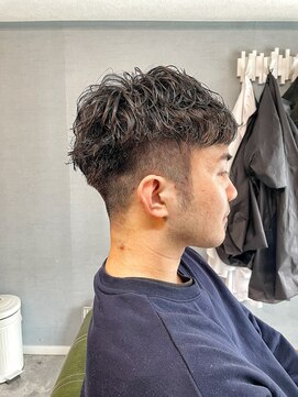 グリードヘア(GREED HAIR) フレンチクロップ×パーマ