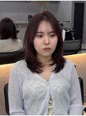 韓国ハッシュカット【ミディアムレイヤー】