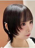 ボブウルフ/ウルフカット/ハッシュカット