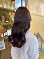 ノート ヘアーサロン(NOTE HAIR SALON) うる艶チョコピンクブラウン
