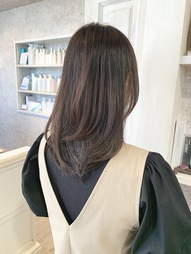 キャアリー(Caary) 福山市美容院Caary 艶髪リタッチカラー 30代40代