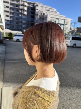 チアー(Cheer) ボブ×ピンクカラー