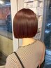 カット+凝り改善癒しヘッドスパ ¥4950 #静岡駅#ボブ#レイヤー#前髪カット