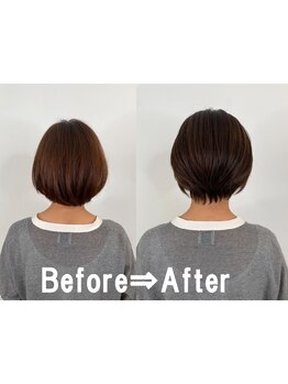 絶妙な束感と動きや重さを調整☆自分らしさを引き出す≪似合わせショート≫が人気♪初めてのショートにも◎