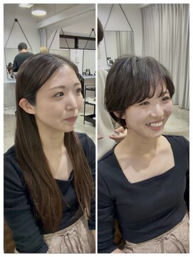 メモリーズ 表参道(Memories) ナチュラルボブ×大人ショートボブ×ウェーブ 20代30代40代