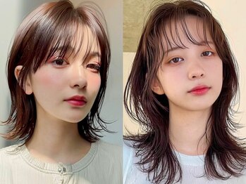 ヌフ(neuf)の写真/顔周りの似合わせが得意なサロン★骨格・クセ・髪質を見極め、あなたに似合うスタイルを提案♪