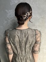 kotona【コトナ】&nbsp;お呼ばれヘアセットパーティーヘアセットシニヨンアップスタイル