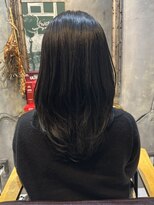 ザ ヘア ディードットログ(The hair D.Log)&nbsp;ミディアム　レイヤー　ウルフ　韓国　奈良　大和八木