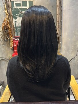 ザ ヘア ディードットログ(The hair D.Log) ミディアム　レイヤー　ウルフ　韓国　奈良　大和八木