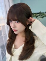 メイバイリーブル 表参道 原宿(May by Livre)&nbsp;アイドル前髪シースルーバングシースルーぱっつん 学割 学割24