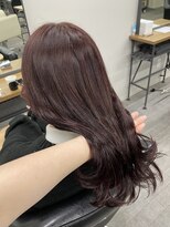 コード 四条河原町駅店(CHORD) ワインレッド/レッド/レイヤーカット/髪質改善/京都河原町