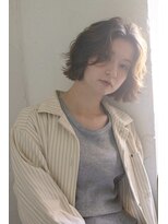 アンド(AND)&nbsp;ボブ　ニュアンスパーマ　ハイライト　代官山　中目黒　恵比寿