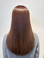 エイム ヘア リンク 長津田店(eim hair rink)&nbsp;ストレートロング/春カラー/透明感カラー/白髪染め/20代30代40代