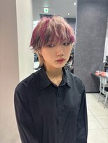 ラルガ 黒崎(Raruga) マッシュショートのデザインカラー
