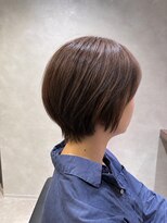 ミルシェ(MILSHE)&nbsp;丸みショート/ショートボブ/40代/50代