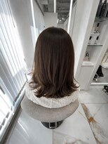 アロン(ALLON) 赤みレスカラーで叶える艶ミディ