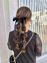 アメイジングヘアー 美沢店(AMAZING HAIR)&nbsp;20代30代編み込みツイン◎大人可愛いゆるふわヘアセット