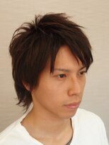 カットアンドシェーブ 髪心地 好感度ネオウルフマット無造作イメチェンフロントアシメショート