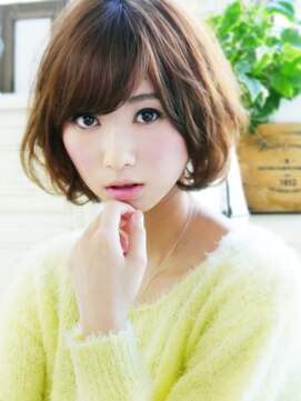 ヘア ジュレ ドゥ(hair jurer deux) 【ヘアジュレドゥ 花井】 ピュアなショートボブ