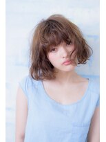 ネオリーブ アンド 渋谷店(Neolive &)&nbsp;【Neolive & 渋谷店】クセ毛風　ルーズパーマBOB