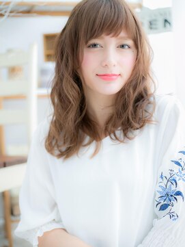 カバーヘア 上尾西口店(COVER HAIR) エフォートレスバタフライカットミディアムレイヤーパーマa