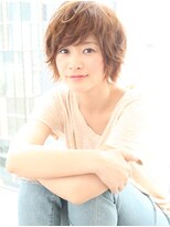 サンド 銀座(sand)&nbsp;ノーブルクラシカルショート×バレイヤージュデジタルパーマロブ