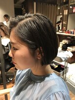 リバレッジ 広尾(Leverage)&nbsp;乾かすだけで決まる大人ショートボブ